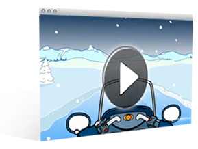 SNOWMOBILEcourse.com Animations