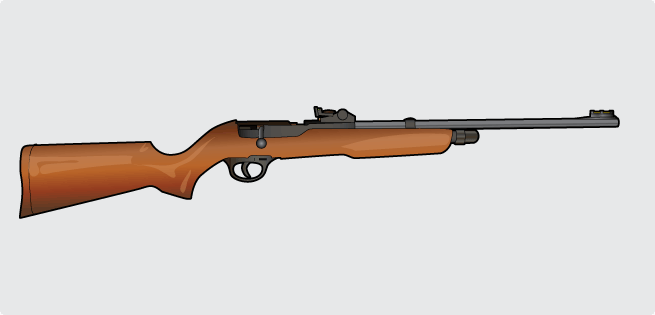 Pre Charged Pneumatic Air Gun