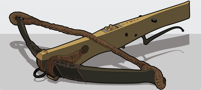primitive crossbow