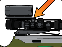 range finder mount range finder mount