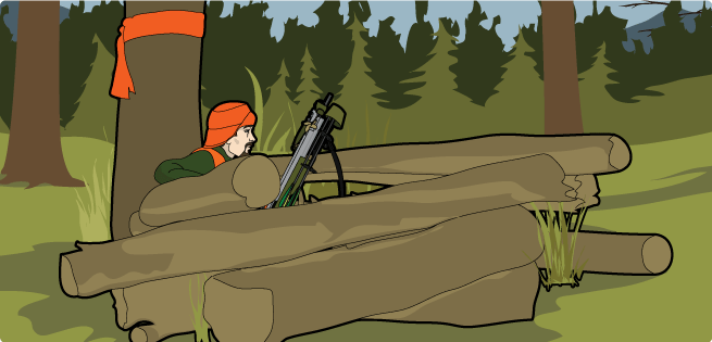 natural ground blind natural ground blind