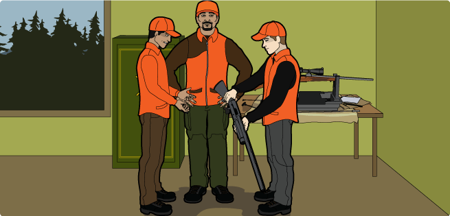 Showing Firearms Showing Firearms