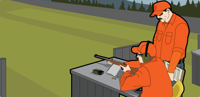 Shooting a Rifle Shooting a Rifle