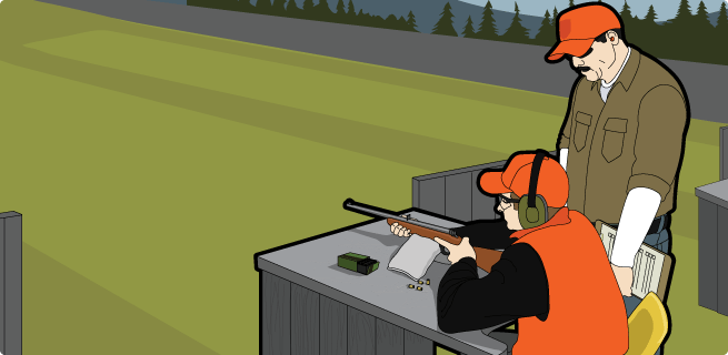 Shooting a Rifle Shooting a Rifle