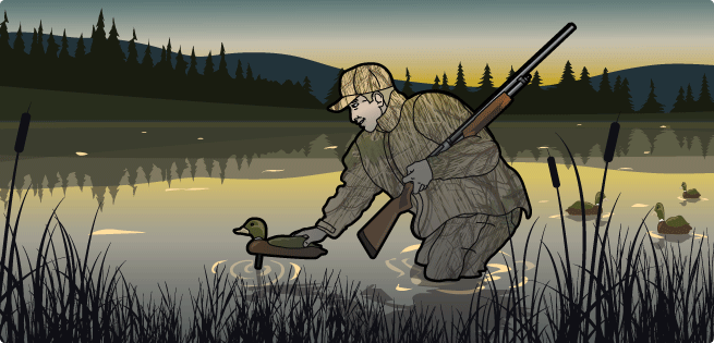 Waterfowl decoy Waterfowl decoy