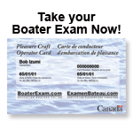 Take
         Your Boater Exam Now!