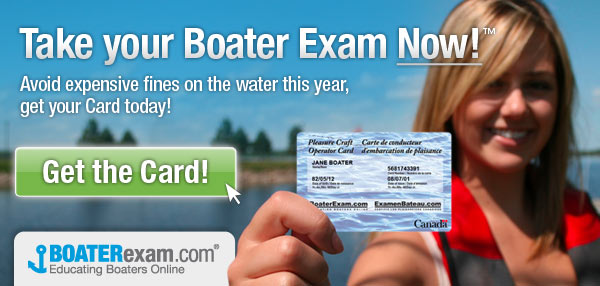 Take your Boater Exam Now! Avoid expensive fines on the water this year, Get your card today!